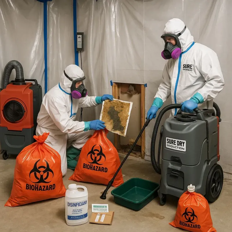Contaminated Water Handling Protocols process in Feasterville, PA