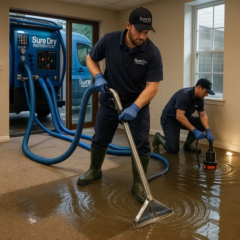 Water Extraction and Removal process in Feasterville, PA